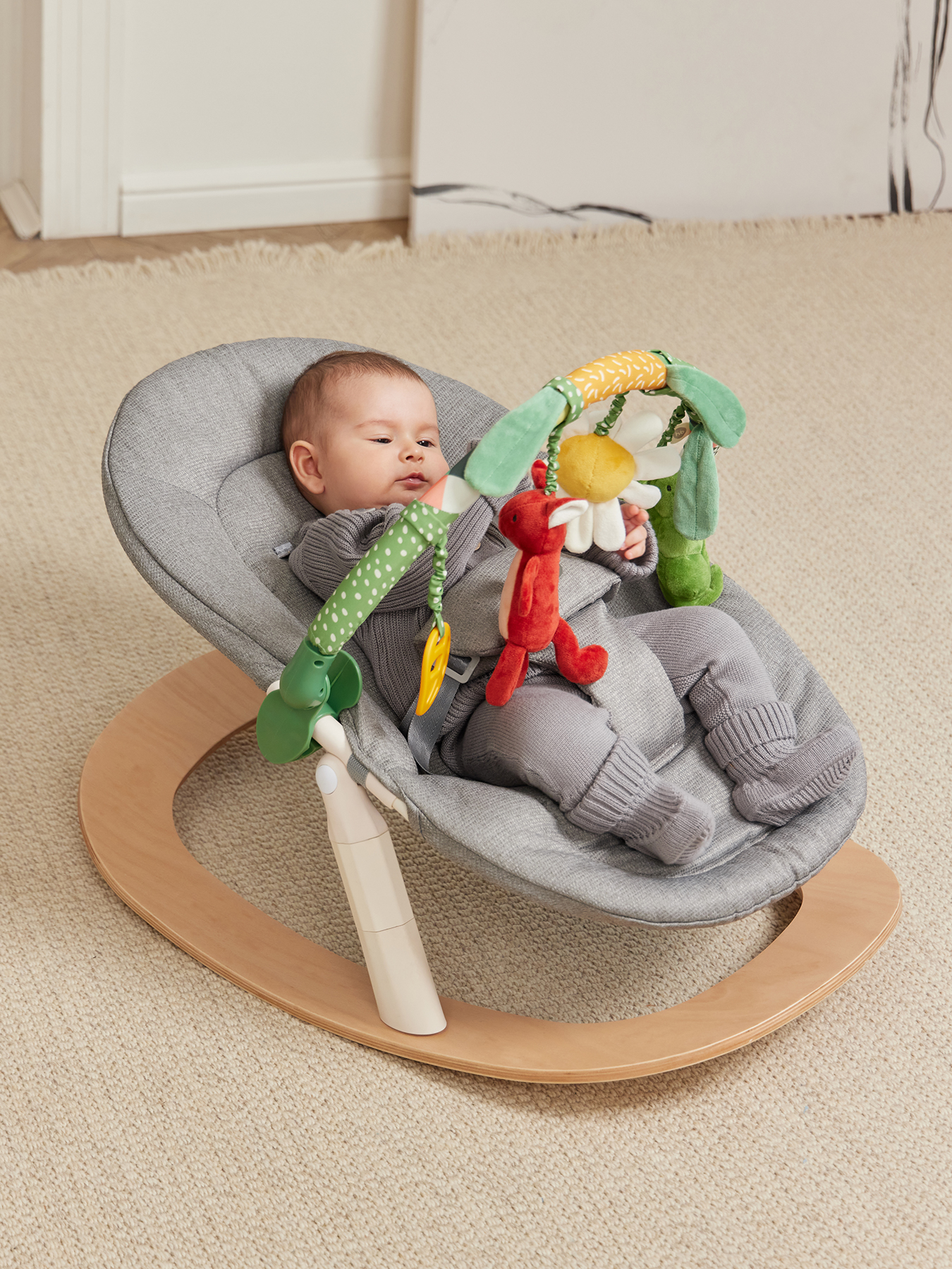 p0iwr3itxgk6pump0c9y2ajs1bu6dity Детский шезлонг Happy baby HAMMY 3