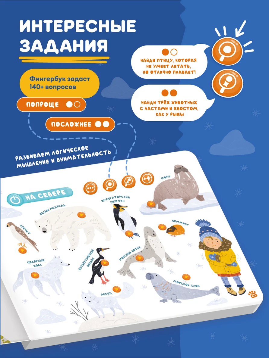 sxjjb03orwgcy3yms5371oc5r0j1s7sy Интерактивная книга Abumba Fingerbook "Какие бывают животные" 2