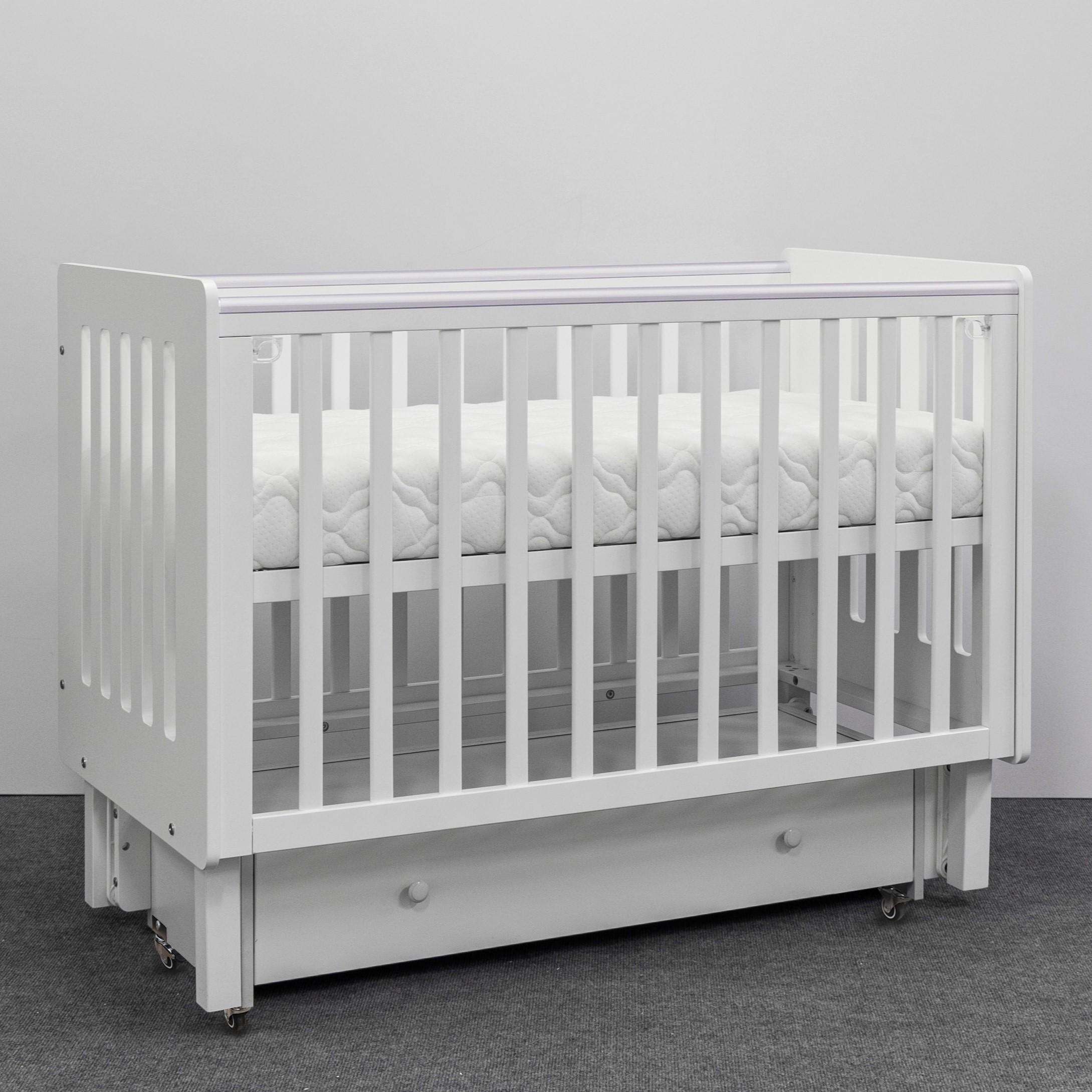 Ящик с универсальным маятником для кровати ANTEMI Mari 1 ящик белый