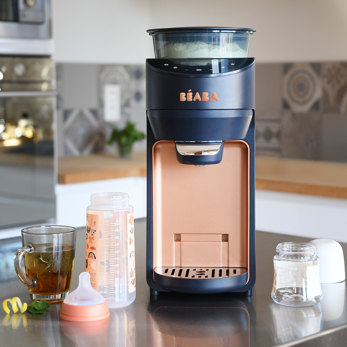 911722_product_amb_1 Подогреватель воды и смесей Beaba MILKEO PLUS 6