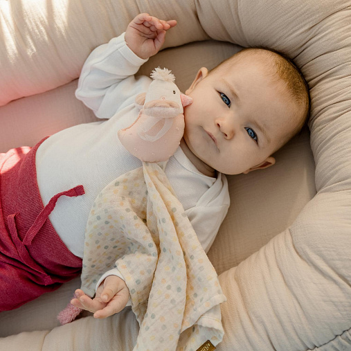 045031_43 Игрушка-комфортер из муслина FEHN Птичка 4