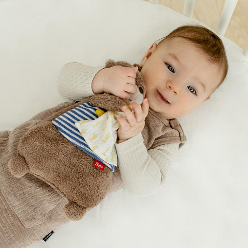 047233_42_min Игрушка-грелка FEHN с вишнёвыми косточками Выдра Тео 4