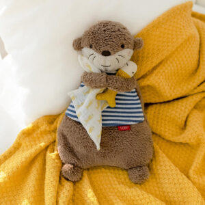 047233_60_min Игрушка-грелка FEHN с вишнёвыми косточками Выдра Тео 7