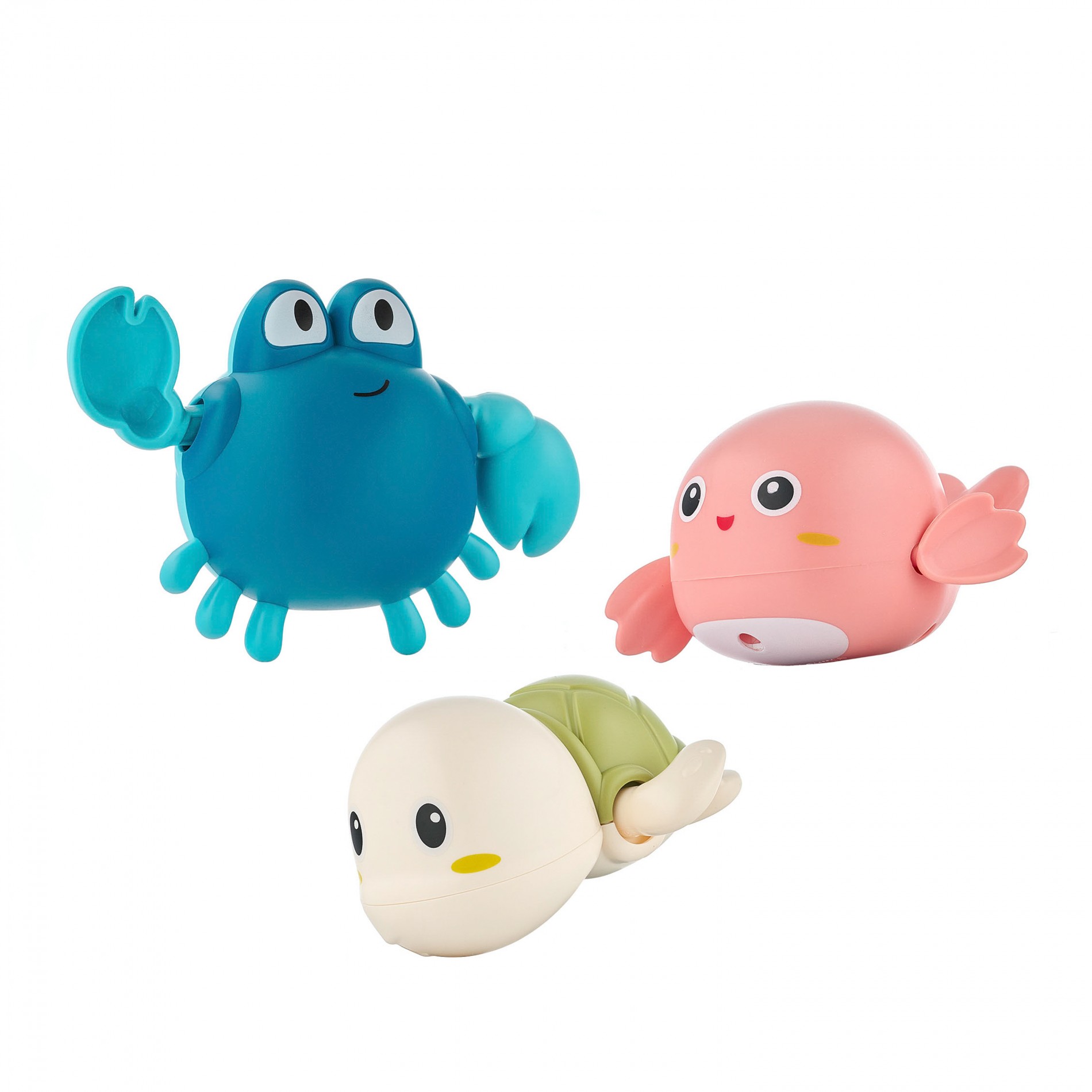 clockwork_bath_toy_set_1_768ae93a18 Игрушки для ванной заводные Roxy Kids 3 шт (черепаха, краб, птичка) 1