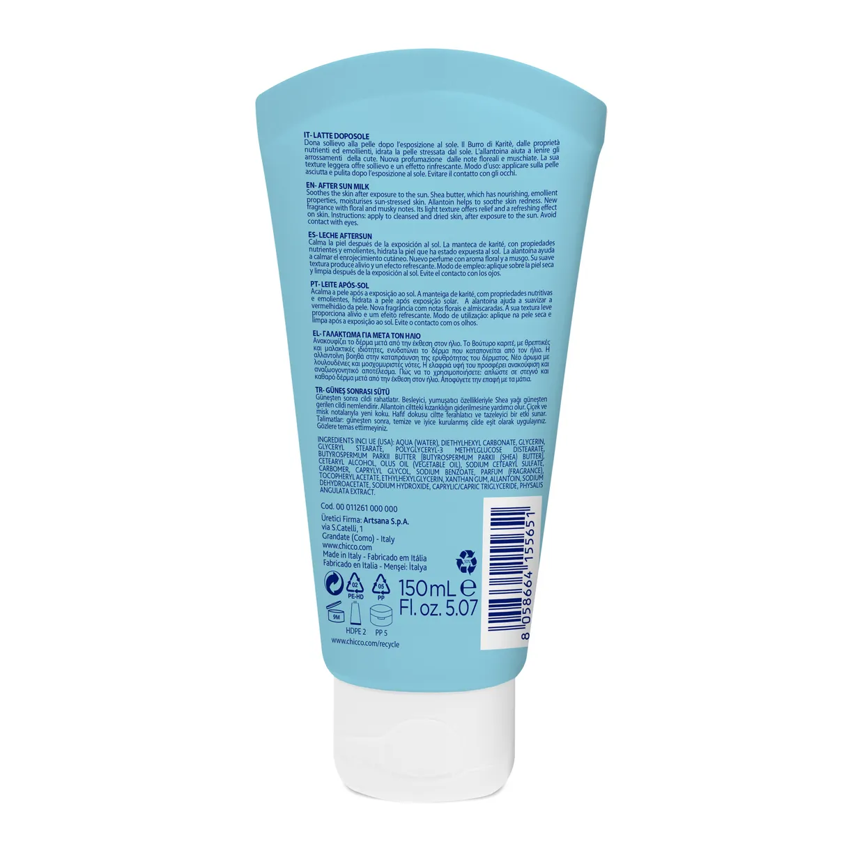 NlSWln10FW8ZaGn_xWzlODFn_nCE6JPclOpTOTXkZS4= Молочко после загара Chicco 150 мл 2