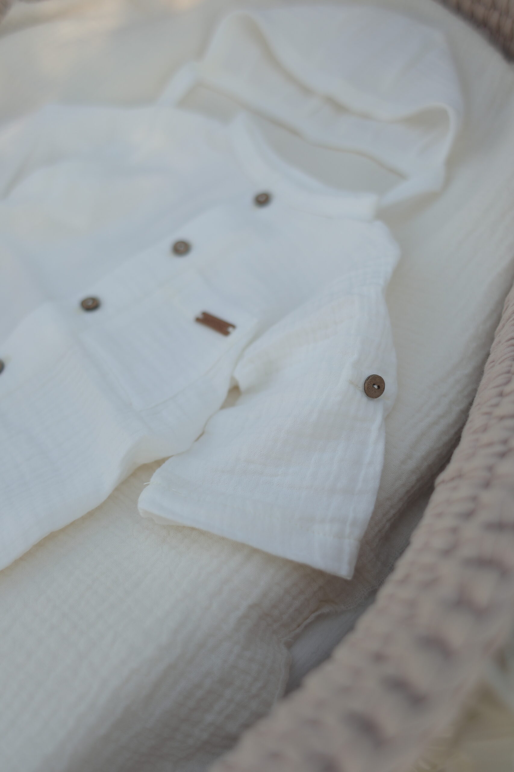 833A1228 Комплект на выписку Babyedel 4 предмета для мальчика, муслин 5