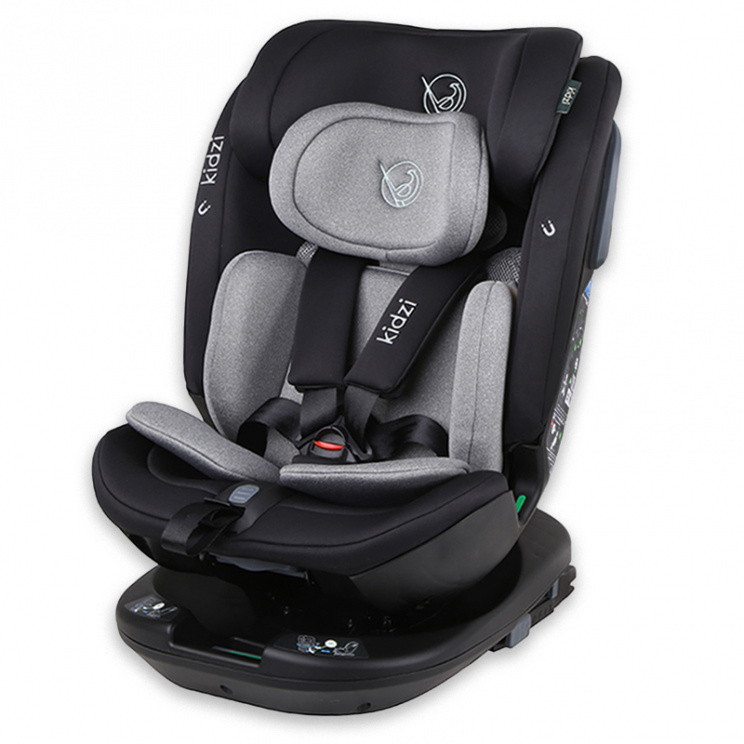 8cmxvmzxug7a0xwhkxm12fiv614k2pd4 Автокресло группы 0/1/2/3 KIDZI SPIN PLUS 360 i-SIZE 1