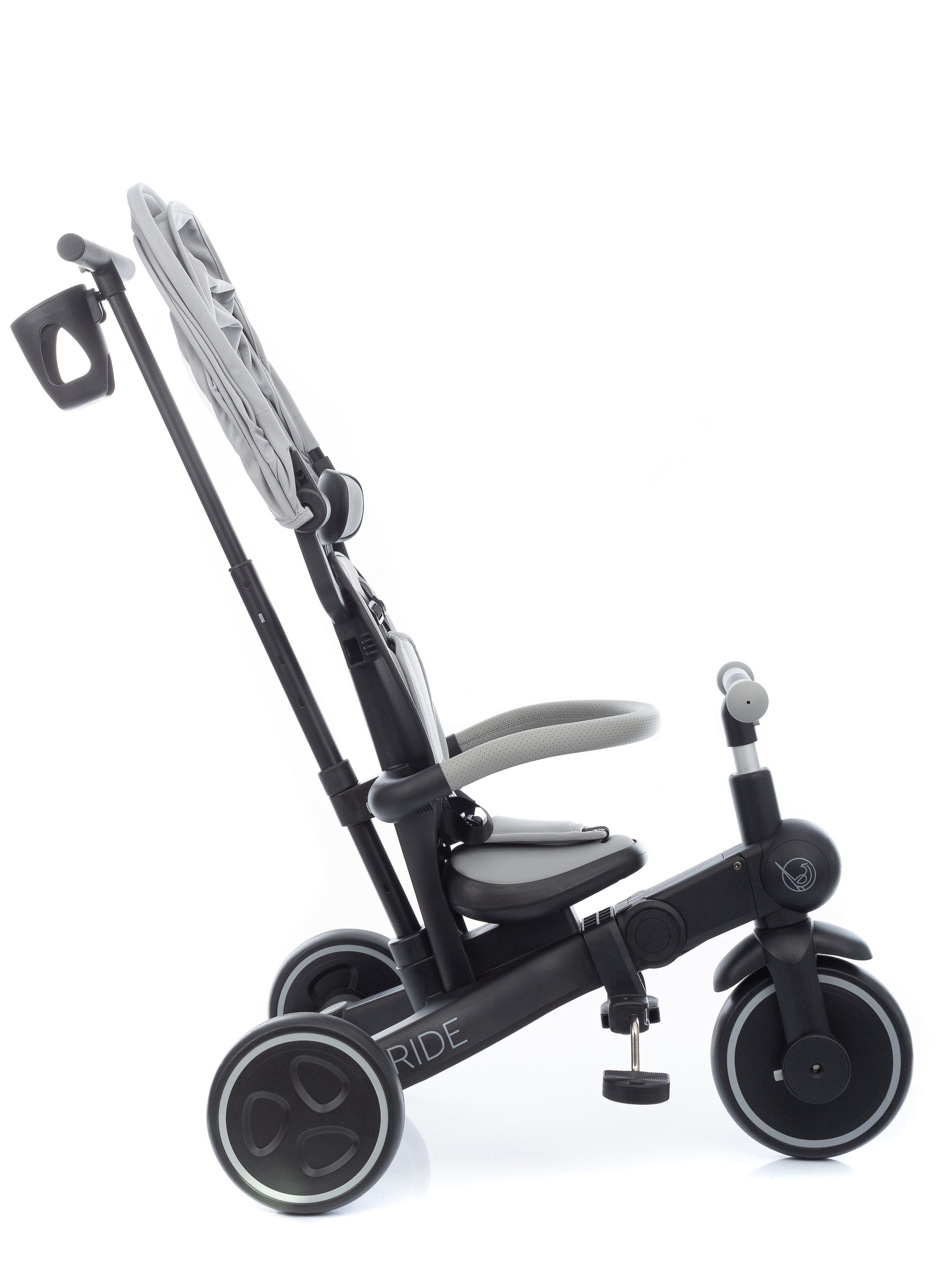 Ride-Black_8559 Велосипед трехколесный складной KIDZI RIDE 5