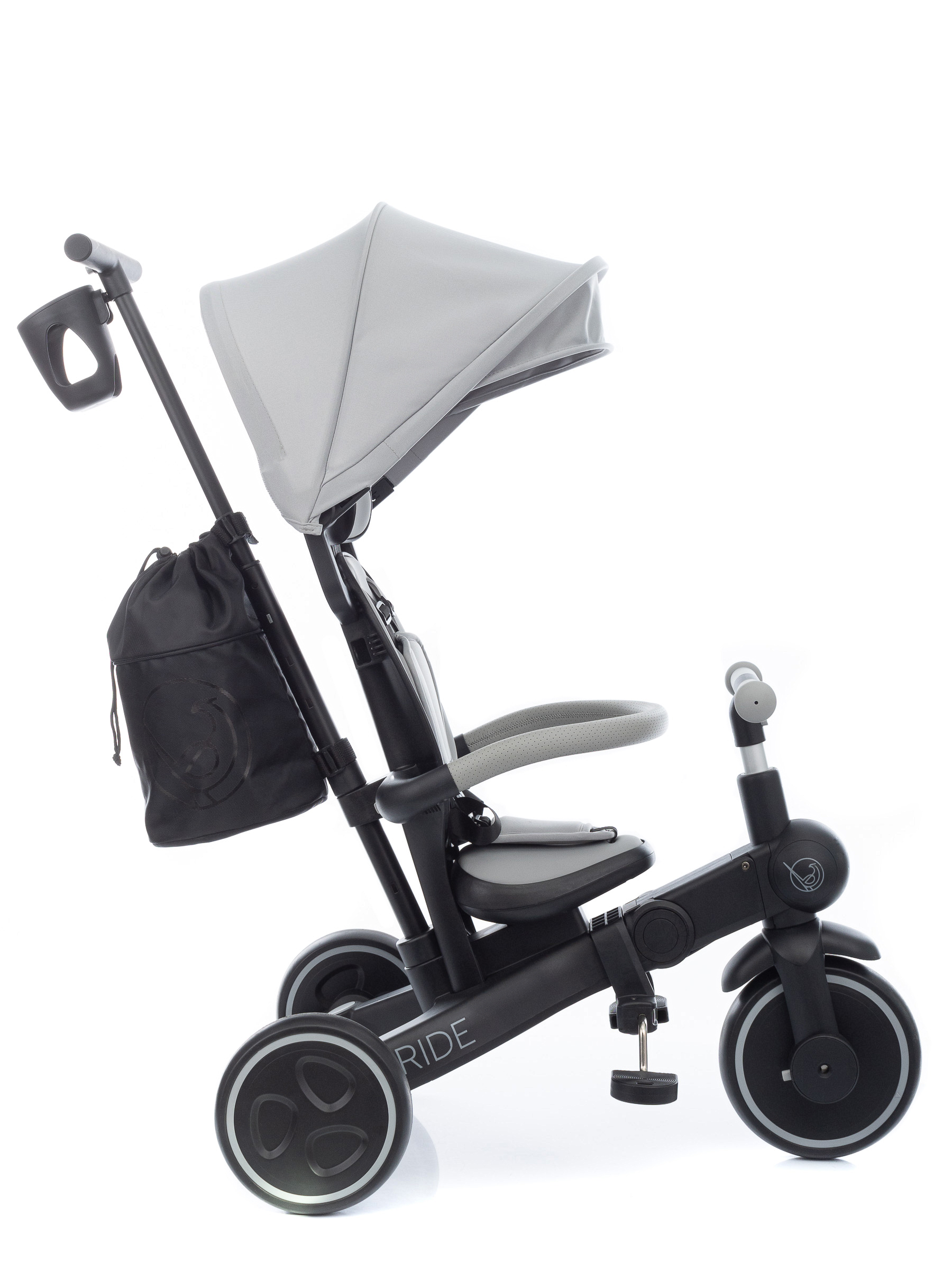 Ride-Black_8560 Велосипед трехколесный складной KIDZI RIDE 6