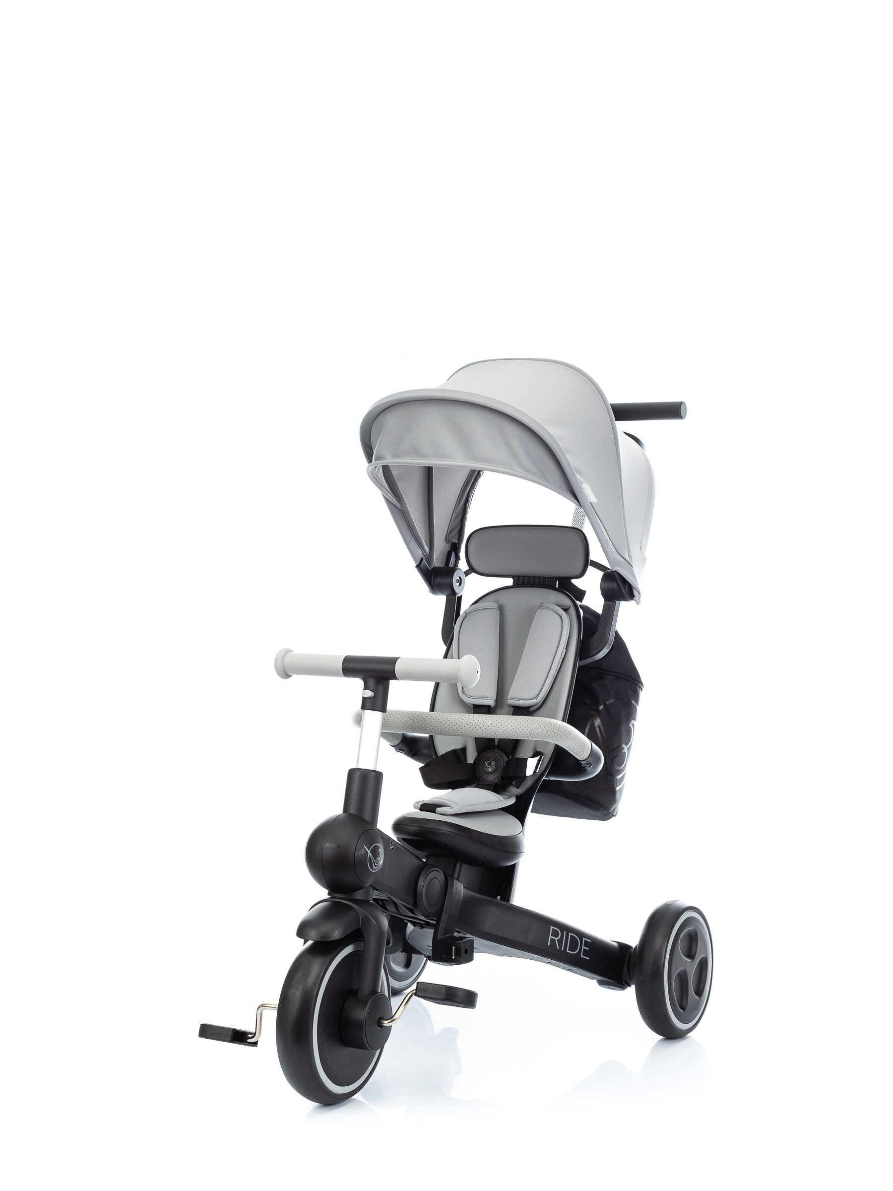 Ride-Grey_078_000 Велосипед трехколесный складной KIDZI RIDE 36