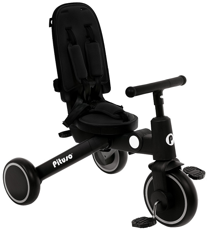 Велосипед трехколесный Pituso Leve Pro с рюкзаком 11