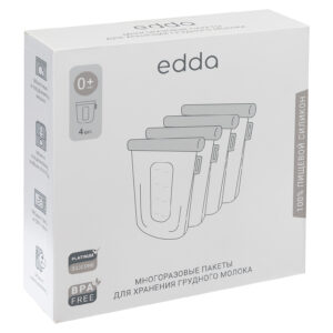 0000_Group-1-copy Набор силиконовых пакетов Edda для грудного молока, 4 шт, 240 мл 20