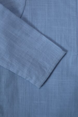 Рубашка MATUSHKIN на трех пуговицах, длинный рукав, хлопок 5 Рубашка голубая