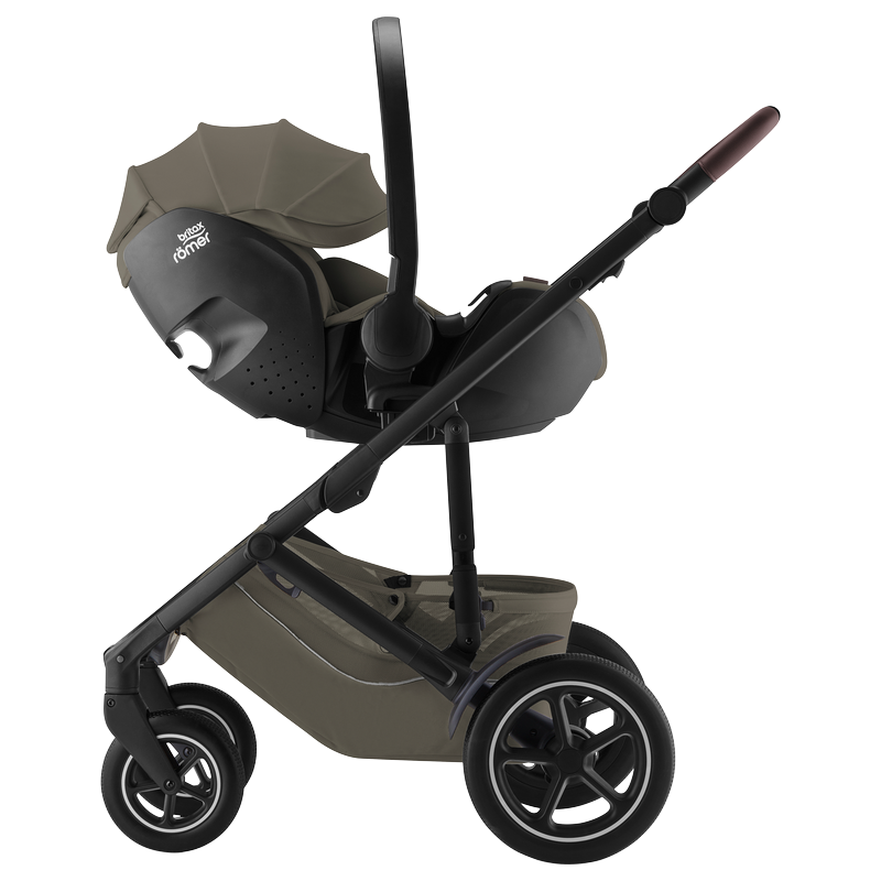 25888_3_2bi Комплект 3в1 Britax Roemer коляска SMILE 5Z, Urban Olive +автокресло BABY-SAFE PRO Urban Olive 4