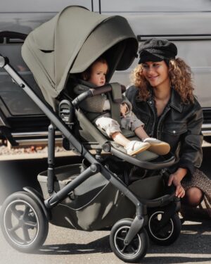 25888_6_34k Комплект 3в1 Britax Roemer коляска SMILE 5Z, Urban Olive +автокресло BABY-SAFE PRO Urban Olive 15