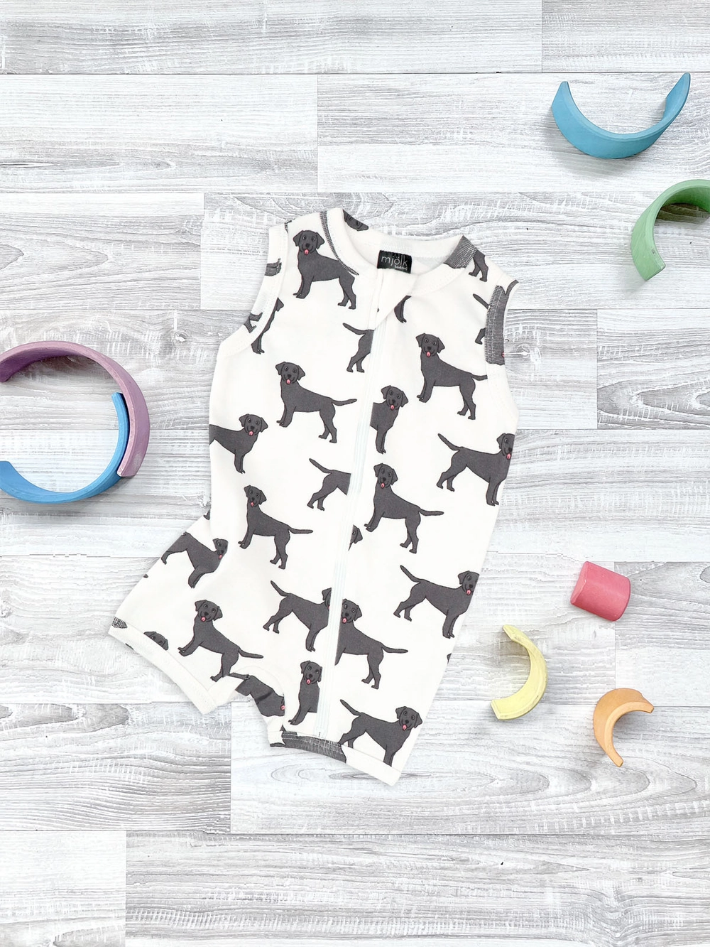 962517_СОВ__1_ Песочник Mjolk Sleep and Play Собачки NEW 1