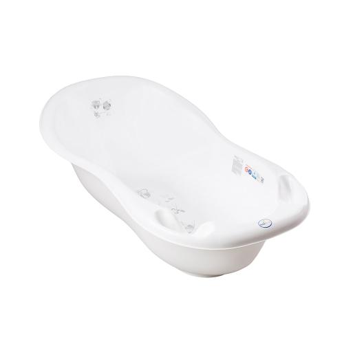 vanna-detskaya-tega-baby-owls-86-sm Ванна детская Tega "Owls" со сливом 86 см белая 1