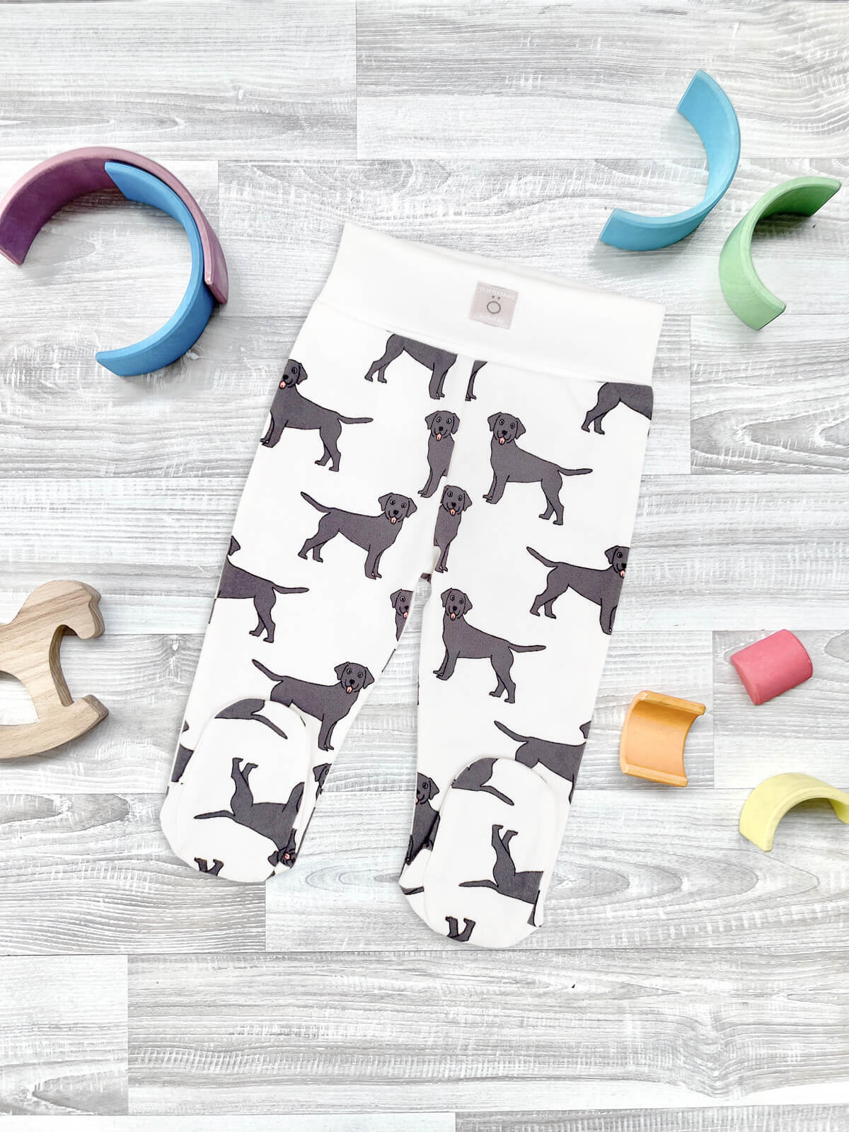 1556517_СОВ Ползунки Mjolk Собачки NEW на широком поясе 1