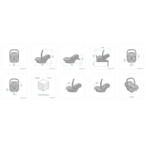 15903_6 Автокресло группы 0+ Maxi-Cosi CabrioFix i-size 14