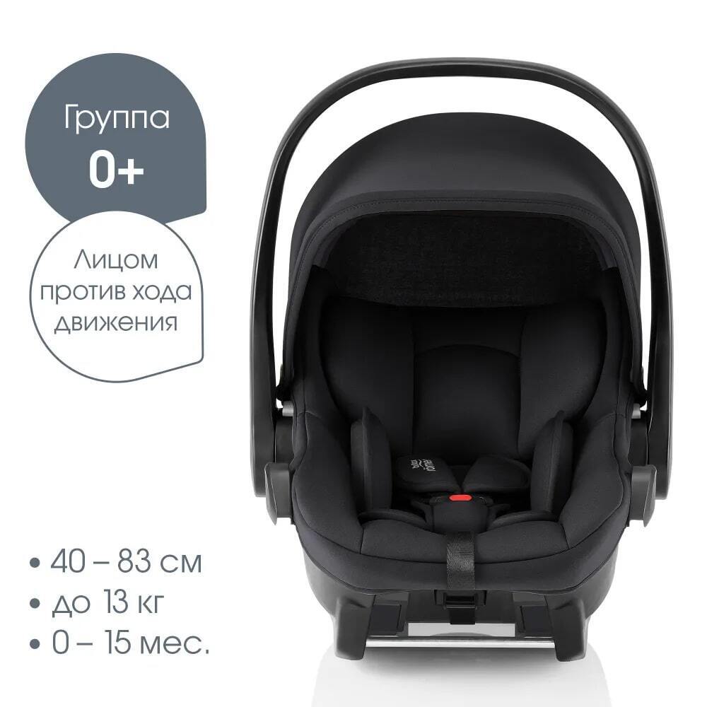 core_space_black2 Комплект 3в1 Britax Roemer коляска SMILE 5Z LUX|Warm Caramel + автокресло BABY-SAFE PRO Space Black 13