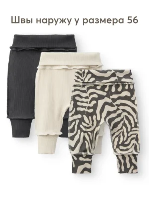 QkJRABRND5N0cT1ORjXn1kDhNPpIVpyJHdin7V8FGmY= Штанишки Happy Baby (набор 3 шт.) leaves 9