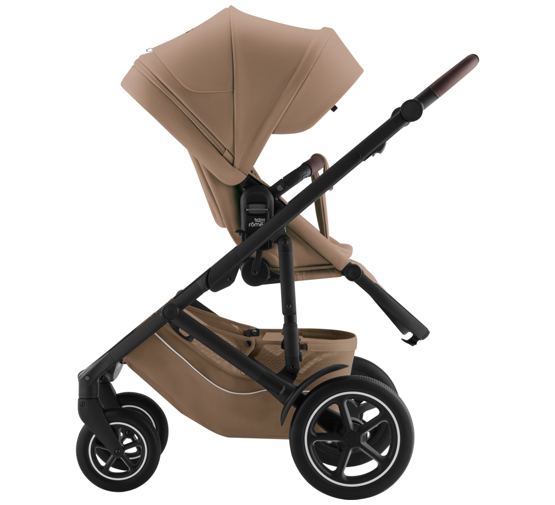 SMILE_5Z_WarmCaramel_6 Комплект 3в1 Britax Roemer коляска SMILE 5Z LUX|Warm Caramel + автокресло BABY-SAFE PRO Space Black 9