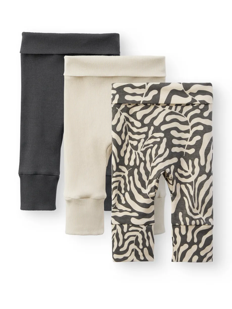 ykn3iiThKAhzAHuYMMjFwN8pwx0-NAtFgRWWluUSIH8= Штанишки Happy Baby (набор 3 шт.) leaves 1