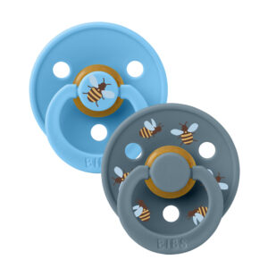 Набор пустышек латексных BIBS Studio Colour, 2 шт. - Bumblebee, 0+ мес. 7 Набор пустышек латексных BIBS Studio Colour, 2 шт. - Bumblebee, 0+ мес. 6