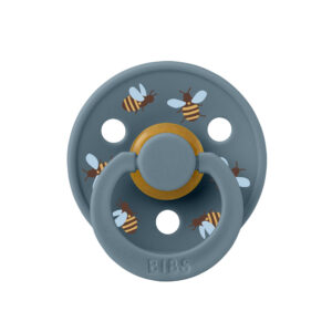 Пустышка латексная BIBS Studio Colour - Bumblebee Friends, 6+ мес. 4 petrol