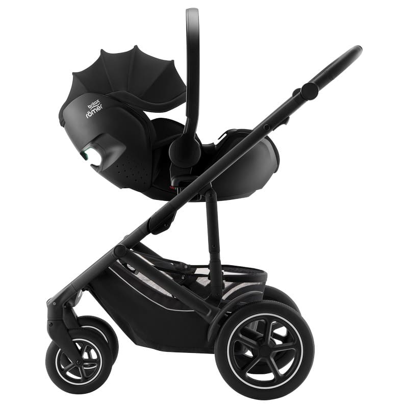 Комплект 3в1 Britax Roemer коляска SMILE 5Z LUXSoft Taupe + автокресло BABY-SAFE PRO Space Black