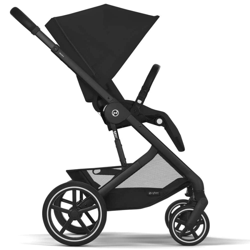 Коляска 2 в 1 Cybex Balios S Lux 2025 спальный блок+дождевик 12 kolyaska-2-v-1-cybex-balios-s-lux-2025-moon-black