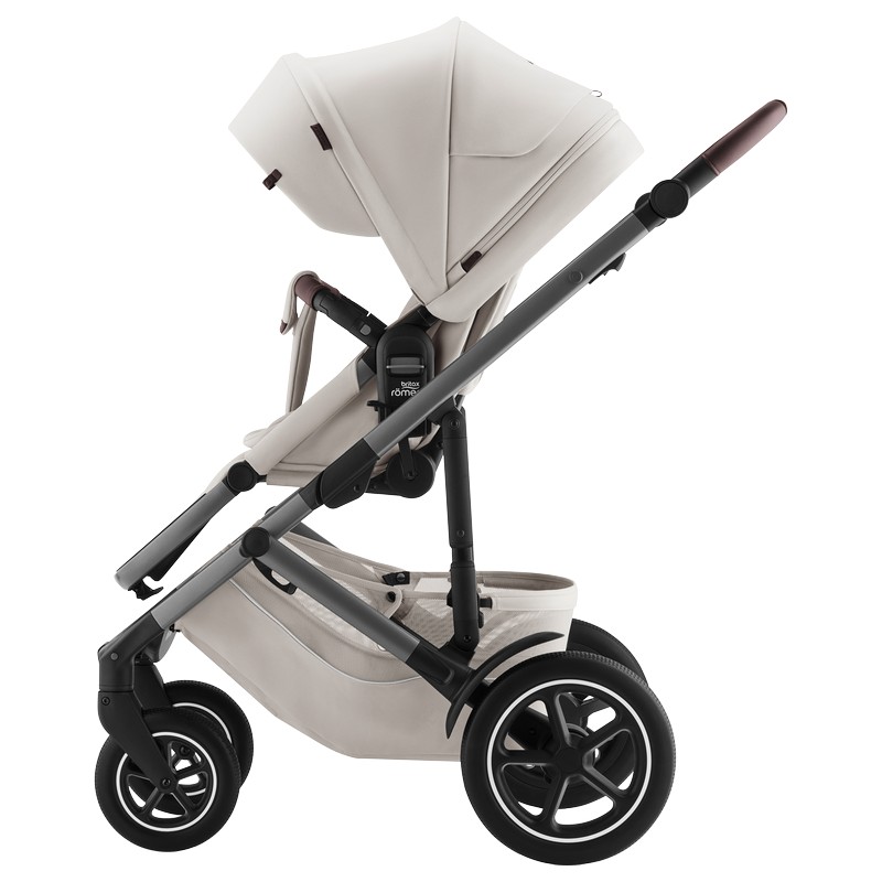Комплект 3в1 Britax Roemer коляска SMILE 5Z LUX|Soft Taupe + автокресло BABY-SAFE PRO Space Black 5 Комплект 3в1 Britax Roemer коляска SMILE 5Z LUXSoft Taupe + автокресло BABY-SAFE PRO Space Black