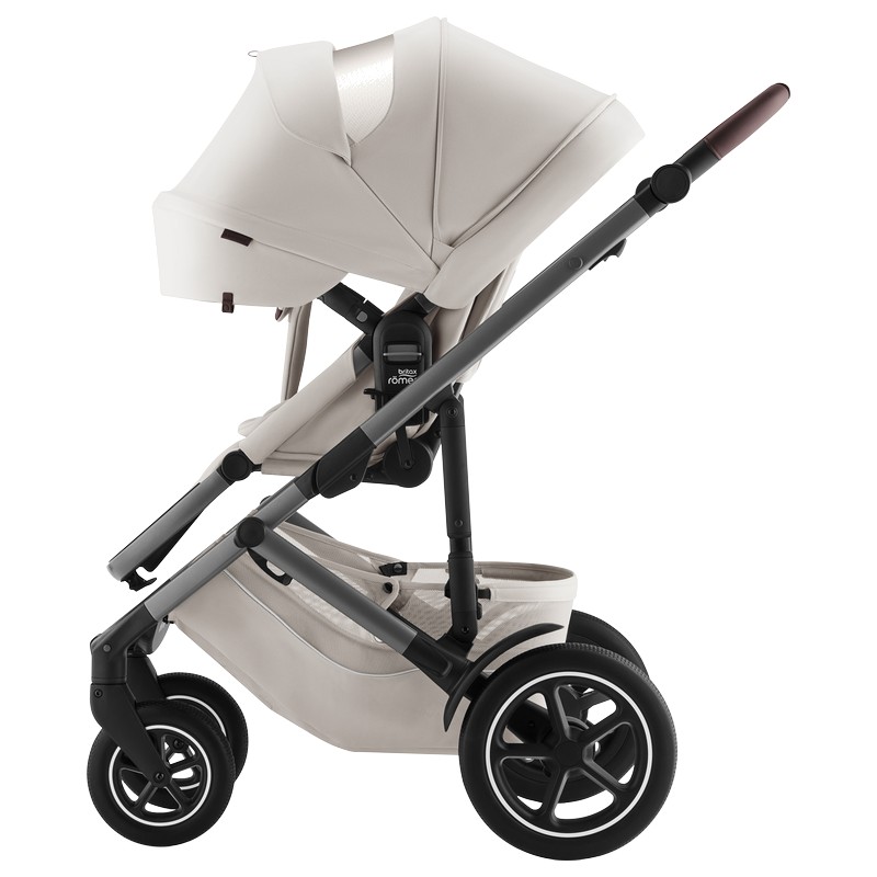 Комплект 3в1 Britax Roemer коляска SMILE 5Z LUX|Soft Taupe + автокресло BABY-SAFE PRO Space Black 7 Комплект 3в1 Britax Roemer коляска SMILE 5Z LUXSoft Taupe + автокресло BABY-SAFE PRO Space Black