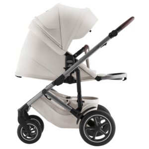 Комплект 3в1 Britax Roemer коляска SMILE 5Z LUX|Soft Taupe + автокресло BABY-SAFE PRO Space Black 19 Комплект 3в1 Britax Roemer коляска SMILE 5Z LUXSoft Taupe + автокресло BABY-SAFE PRO Space Black