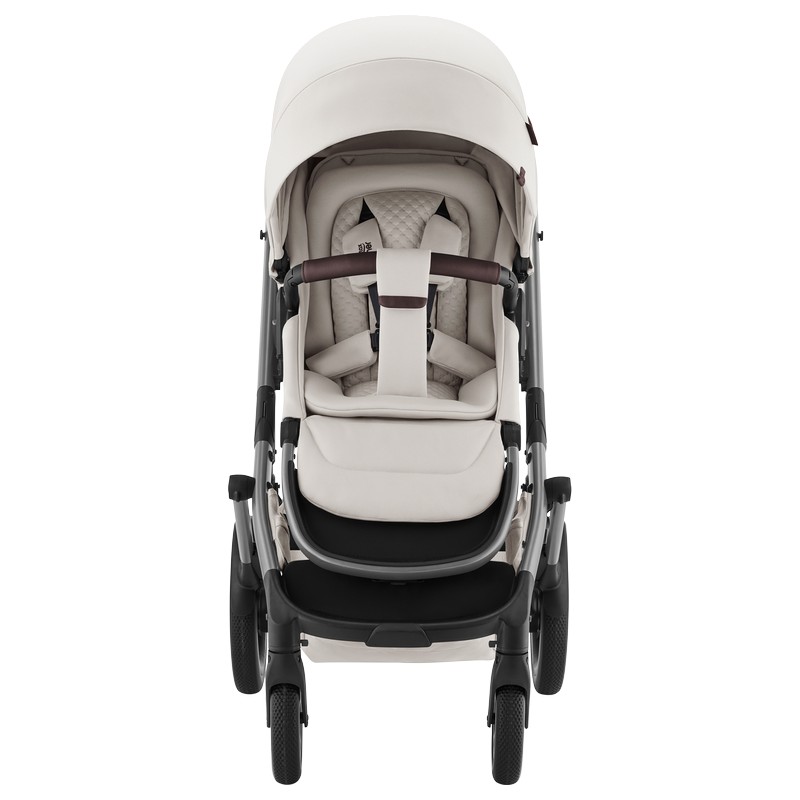 Комплект 3в1 Britax Roemer коляска SMILE 5Z LUX|Soft Taupe + автокресло BABY-SAFE PRO Space Black 8 Комплект 3в1 Britax Roemer коляска SMILE 5Z LUXSoft Taupe + автокресло BABY-SAFE PRO Space Black