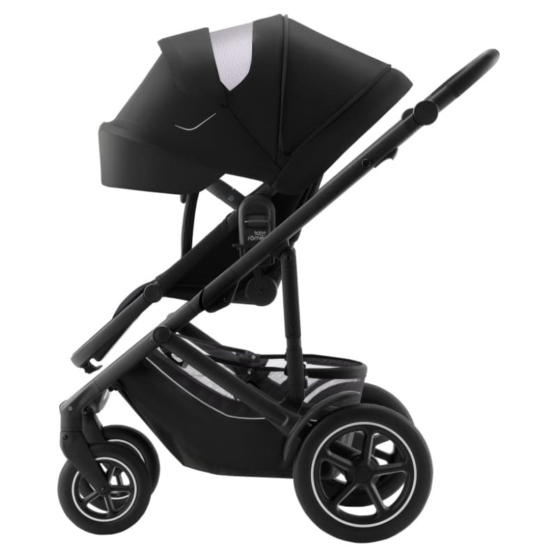 Комплект 3в1 Britax Roemer коляска SMILE 5Z LUXSoft Taupe + автокресло BABY-SAFE PRO Space Black