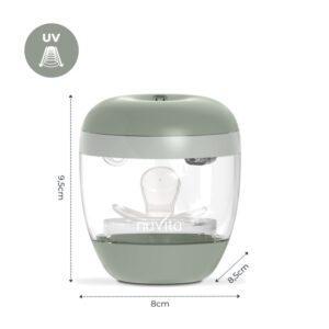 Портативный УФ стерилизатор Nuvita для бутылочек и аксессуаров 1556 MellyPlus 2 16 портативный уф стерилизатор для бутылочек