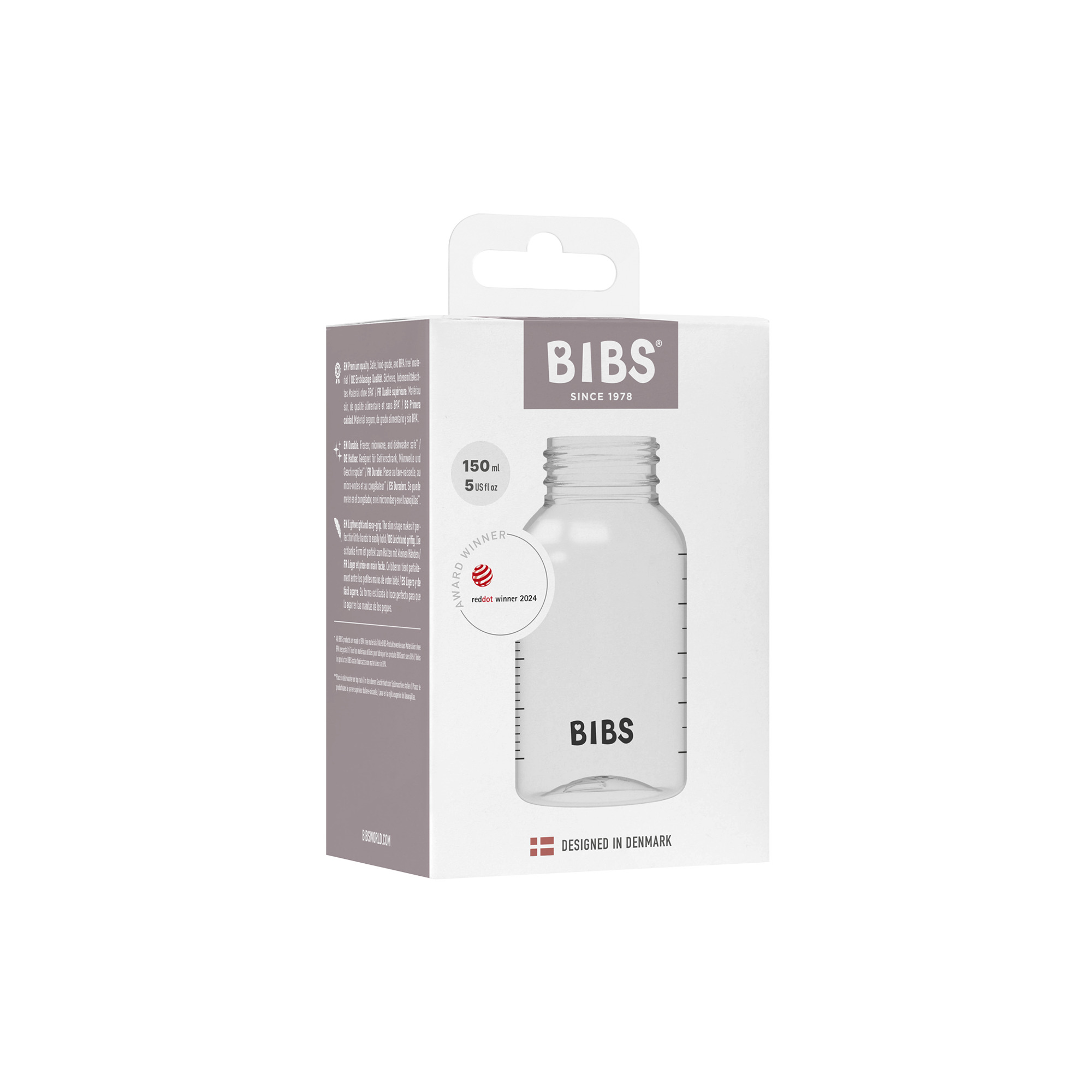 Бутылочка для кормления BIBS, 150 мл 4