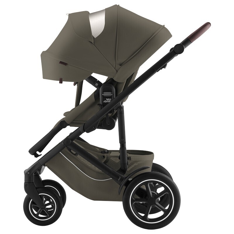 Комплект 3в1 Britax Roemer коляска SMILE 5Z LUX,Urban Olive + автокресло BABY-SAFE PRO Space Black 5 Urban_Olive_SpaceBl