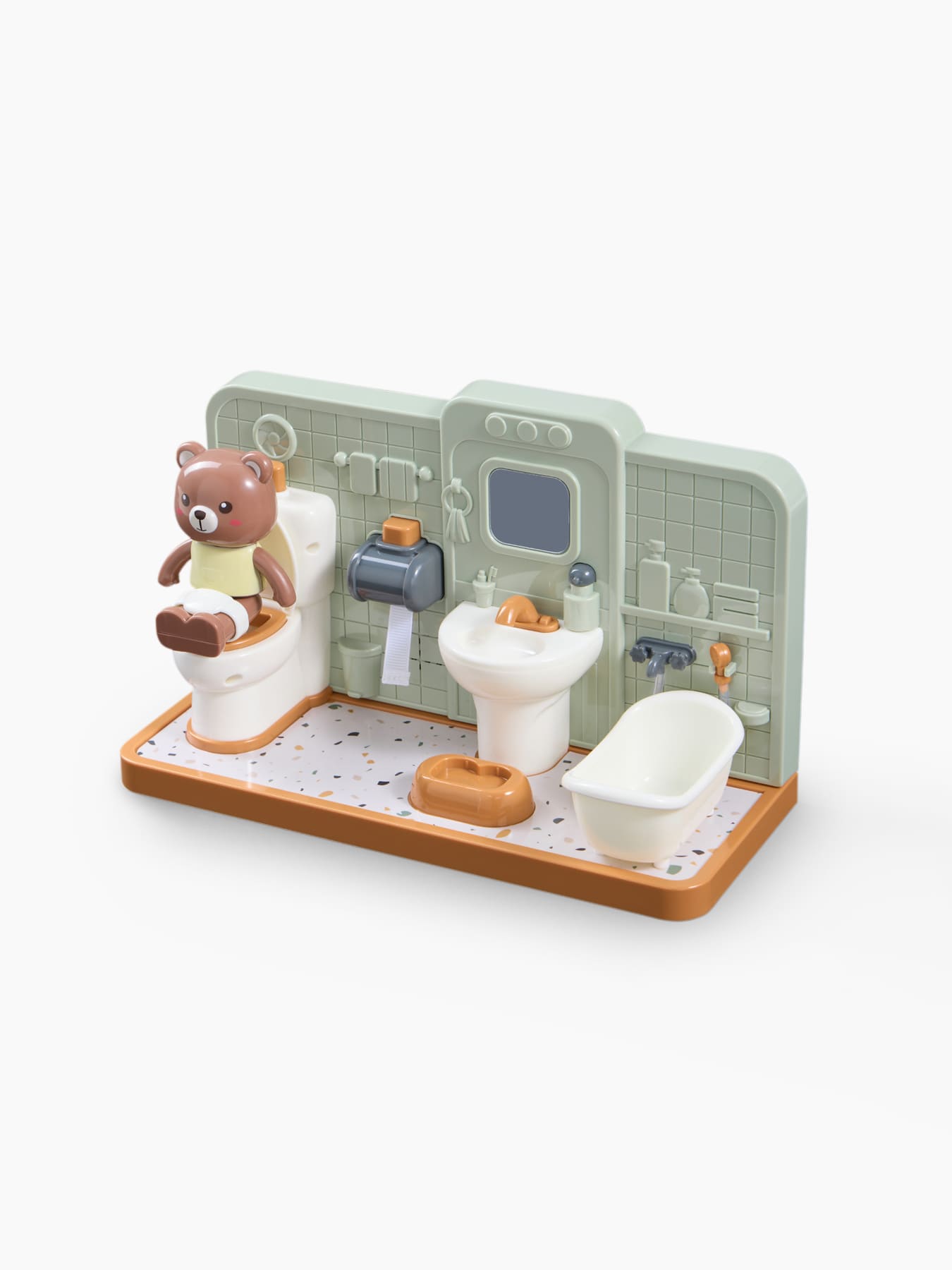 Набор игрушечный Happy baby ванная HAPPY BATHROOM 1 набор игрушечный