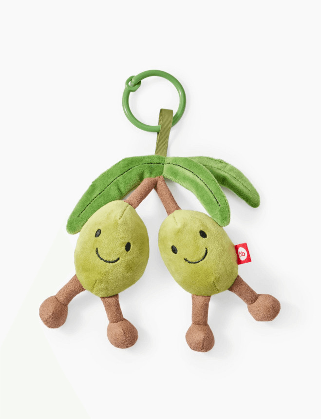 Игрушка-погремушка Happy baby подвесная Оливки 1 игрушка шуршащая оливки