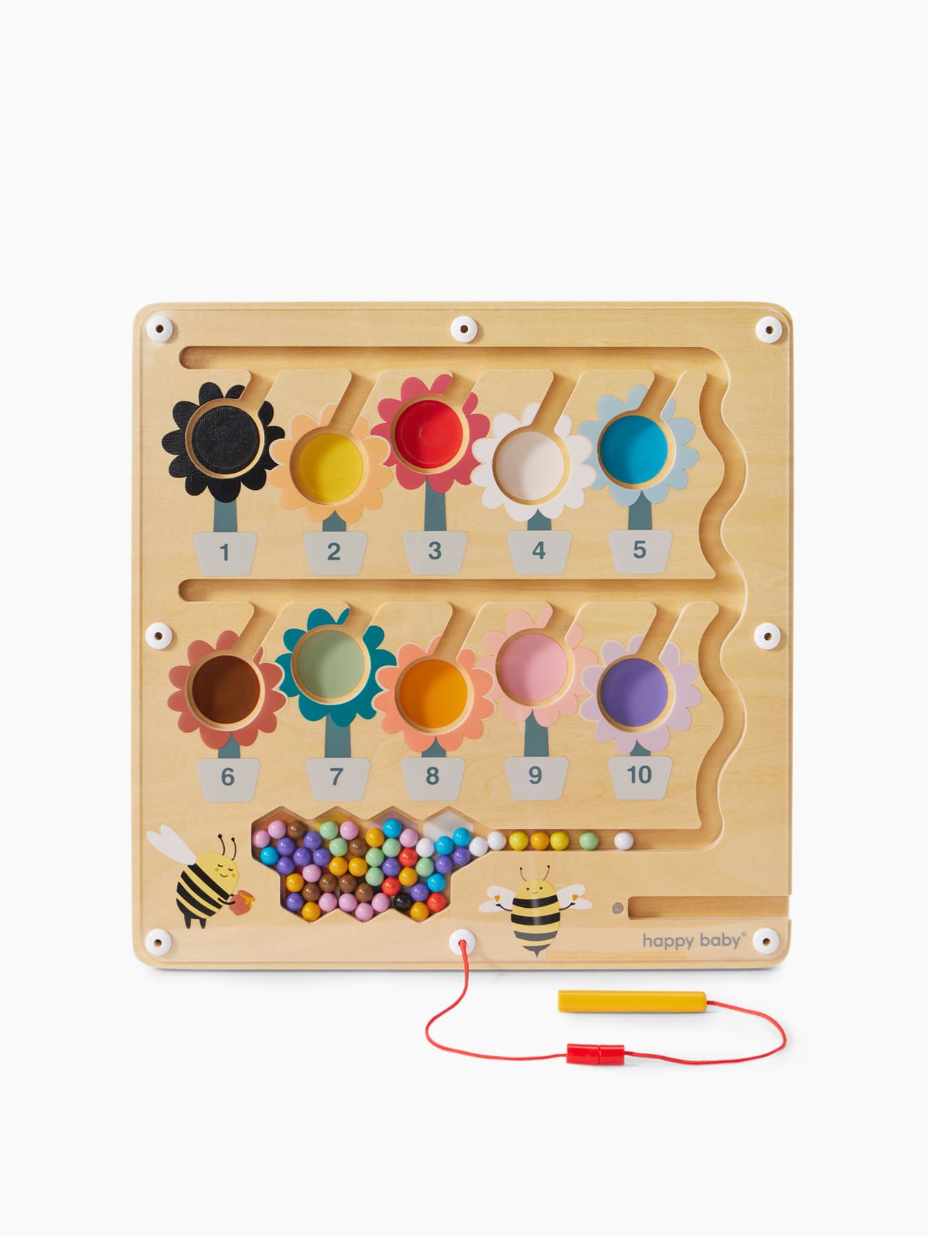 Игрушка развивающая Happy baby магнитный лабиринт BEE BOARD 5 игрушка магнитная