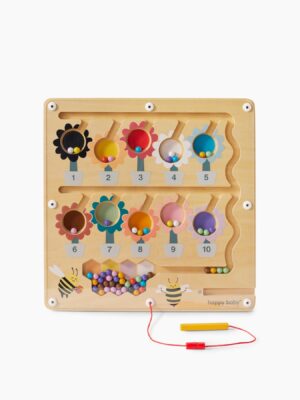 Игрушка развивающая Happy baby магнитный лабиринт BEE BOARD 8 магнитная игрушка