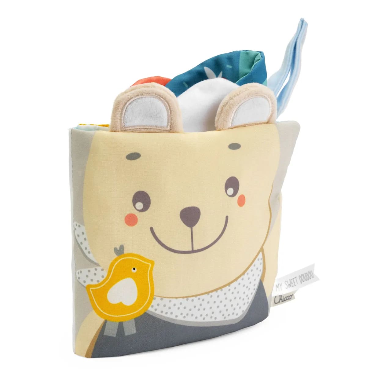 Игрушка мягкая Chicco "Первая книжка" 1 Игрушка мягкая Chicco “Первая книжка”