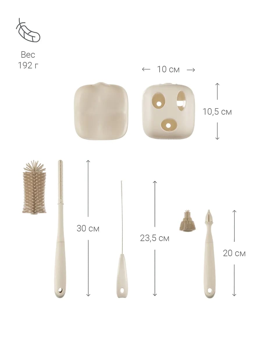 Набор ёршиков для бутылочек Edda 8 Набор ёршиков для бутылочек Edda