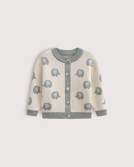 кардиган слоники