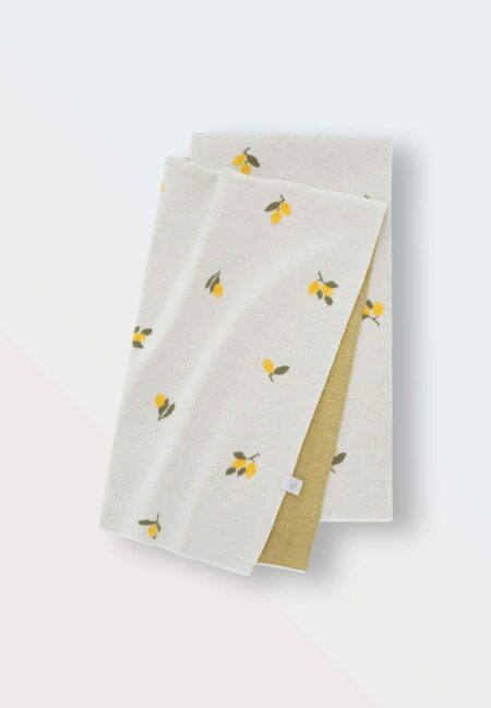 плед вязаный