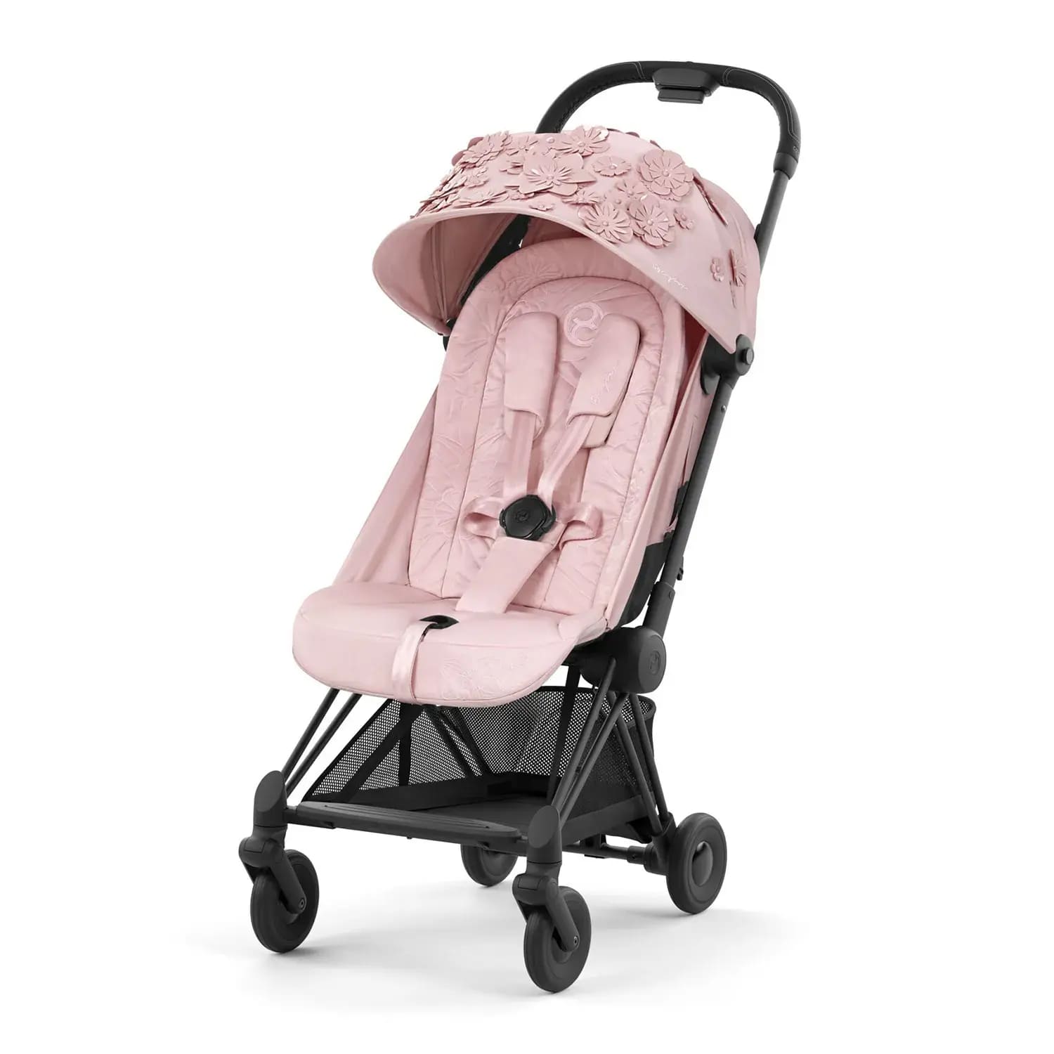 Коляска прогулочная Cybex Coya FE SIMPLY FLOWERS PINK 1 Коляска прогулочная Cybex Coya FE SIMPLY FLOWERS PINK