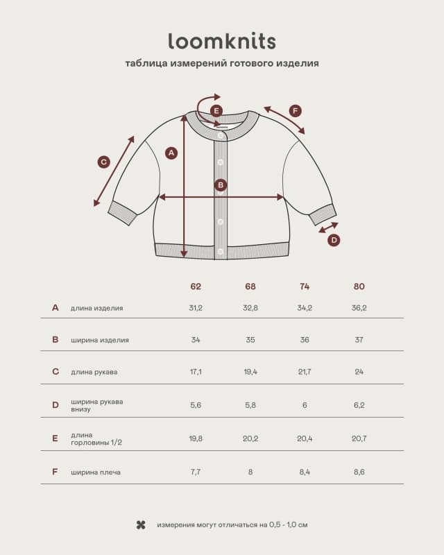 Кардиган детский Loomknits Мишки LW5206