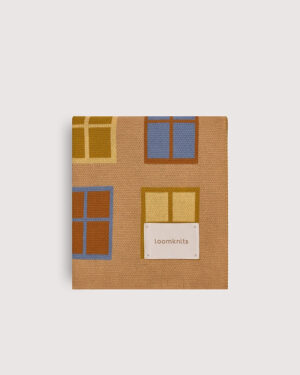 Плед детский Loomknits Корица Окна LW5336 4 Плед детский Loomknits Корица Окна LW5336